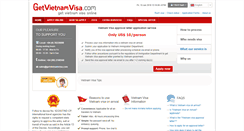 Desktop Screenshot of getvietnamvisa.com
